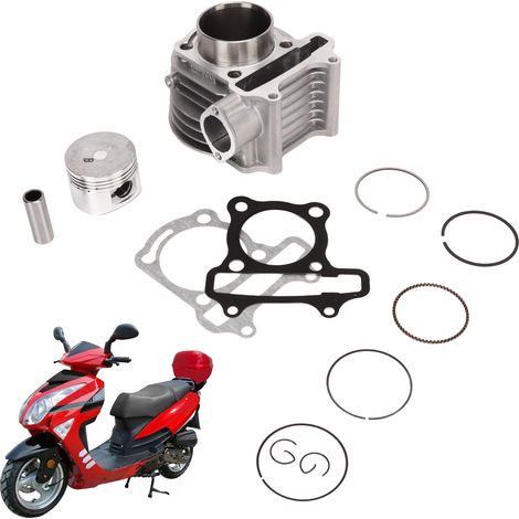 Kit d'assemblage cylindre moteur pour scooter GY6 125 cm³