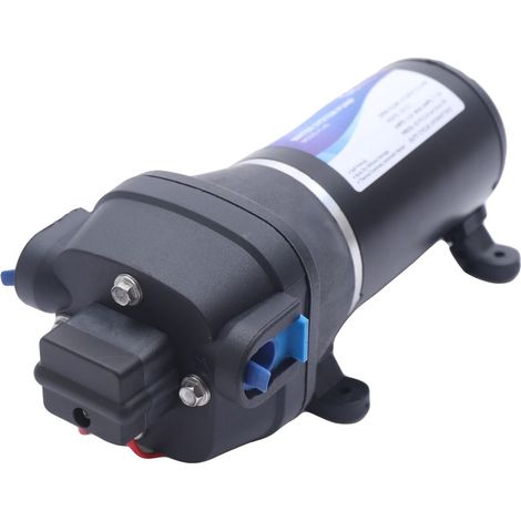 Pompe de transfert d'eau, interrupteur de pression automatique, moteur économe en énergie, 12V, noir, UE (1/5)