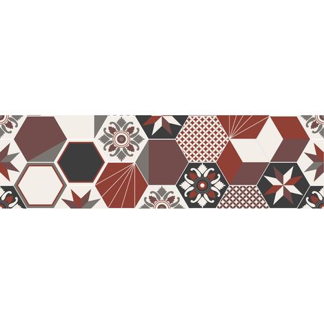 Crédence adhésive en aluminium brossé 90x20cm – Épaisseur 3mm – Adhésif double face – Pour surfaces lisses et sèches – CPM
