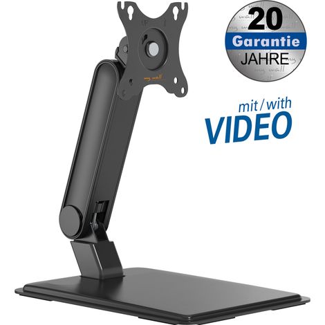 my Wall HL58L - Monitorständer de höhenverstellbar (de Federmechanismus, höhenverstellbar ohne Niveaus, neigbar, horizontal verstellbar, Touchscreen-Monitor und Ständer de Bildschirm)