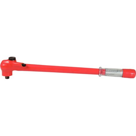 KS TOOLS Clé dynamométrique 1/2" isolée avec tête à cliquet réversible 40 - 220 Nm - 117.1303 (1/4)