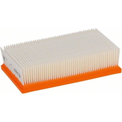 Bosch 2 607 432 034 - Filtro de pliegues plano de poliéster - für GAS 35-55 (pack de 1)