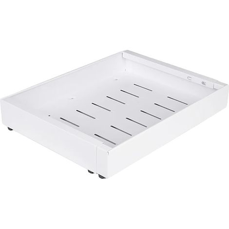 Scaffale portaoggetti, design estensibile, utilizzo versatile, bianco, 1 pezzo (1/2)
