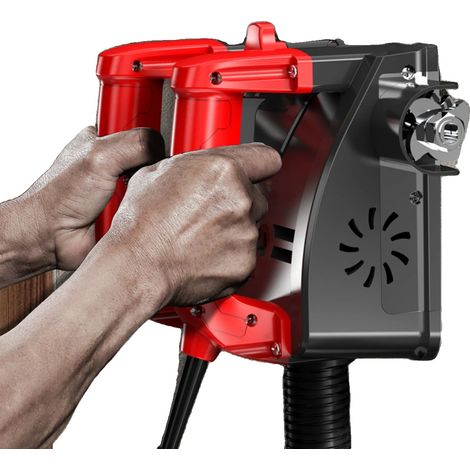 Raboteuse électrique, puissance de 1200W, vitesse de 3000 RPM, profondeur réglable de 1 à 4 mm (1/5)