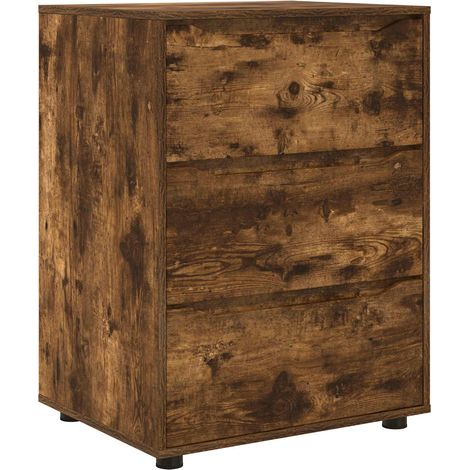 Maison Exclusive - Armadio Rovere fumé 60 x 48 x 81 cm Legno multistrato (1/5)