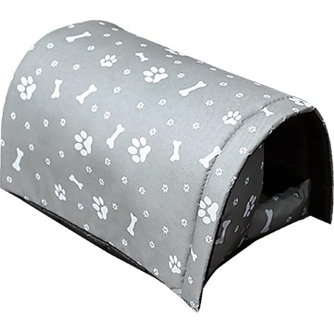 Niche d'extérieur pour Chat Imperméable PVC Maison d'animaux avec Doublure Douce, Pliable Résistant Aux Intempéries Abri pour Animaux De Compagnie(554137cm) (1/4)