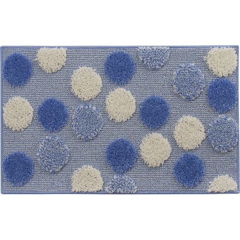 Tappeto Bagno Ios 50X80 Cm Blu