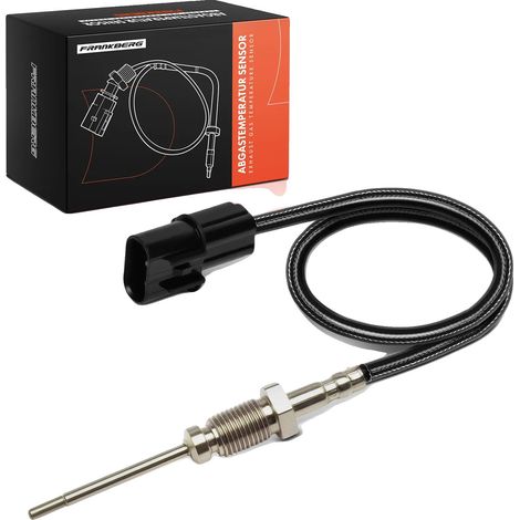 Sensor de temperatura, longitud 305 mm, longitud del cable 240 mm, tamaño de rosca M12x1.25, 2 contactos de conector, tamaño de llave 14 mm (1/4)