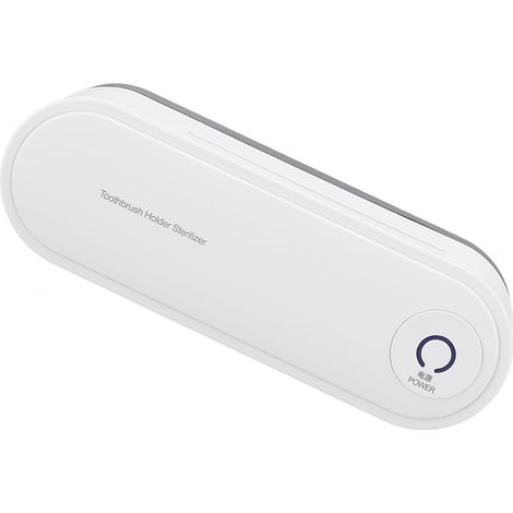 Porte-brosse à dents séchant blanc, porte-brosse à dents électrique avec fonction de séchage, porte-brosse à dents domestique (1/5)