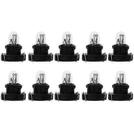 Ampoules T3 12V 1,2W pour tableau de bord de voiture, lot de 10, pour Honda Alpha, éclairage de voiture (1/2)