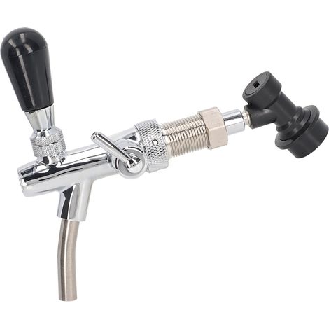 Robinet à bière G5/8 en acier inoxydable 304, distributeur de boissons réglable pour bar, restaurant, hôtel et maison (1/5)
