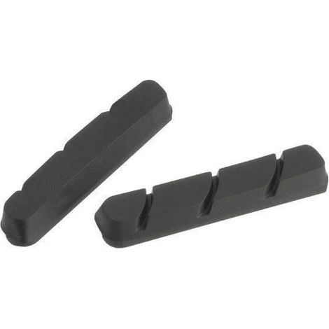 Plaquette De Frein - Compatible Campagnolo Road Sport C - Insert Friction Fit - Noir - Lot De 2