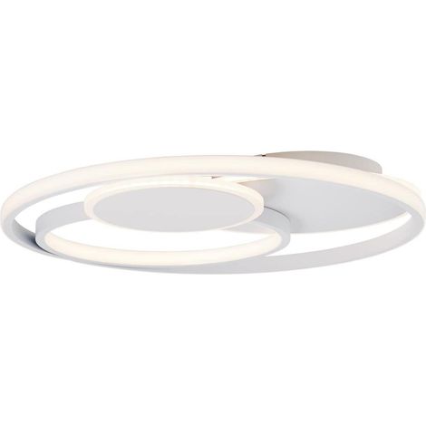 Trio BRILLIANT RUNDA plafoniera LED bianca 50 cm (1/3)