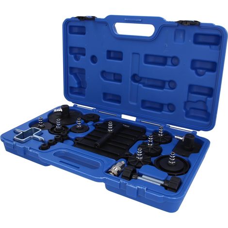 BRILLIANT TOOLS Juego de adaptadores universales para purgado de frenos 20 piezas - BT701220