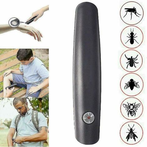 SNQ – Stylo anti-démangeaison pour piqûres d'insectes – Soulagement rapide – Design ergonomique – Compact et facile à transporter