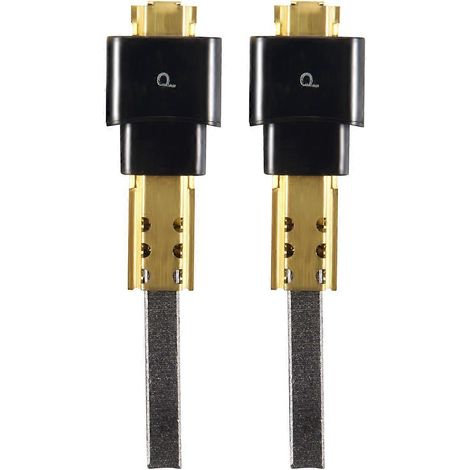 Lot de 2 balais de charbon pour moteur, dimensions 6,5 x 11 x 32 mm, pièces détachées pour aspirateur LG (1/5)