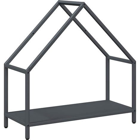 Maison Exclusive - Leñero antracita 60x25x60 cm Acero laminado en