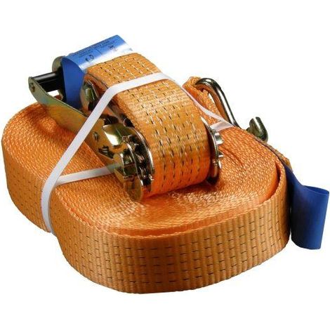 Transportgurt-Set, 5T - 14M Spannschloss, Breite 50 mm, mit Zertifikat