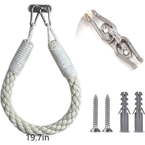 Hemp rope toilet paper holder, toilet paper holder, rope toilet roll holder, vintage bathroom (1/5)