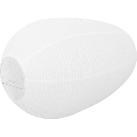 Abat-Jour en Papier Blanc Fait Main Style Japonerie Minimaliste, Pliable, Éclairage Polyvalent pour Salon et Salle à Manger, Installation Facile (1/5)