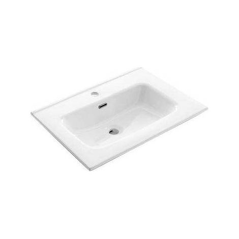 TOP CONSOLLE IN CERAMICA PER MOBILI BAGNO TALIA STICK Misura: cm 60