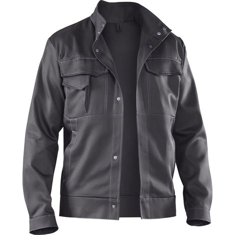 Kübler Jacke ORGANIQ anthrazit Gr. 56 (1/2)