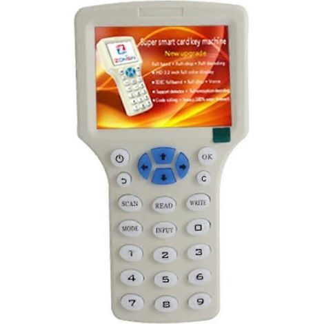 Lecteur/graveur de cartes à puce RFID 125 kHz, NFC, copieur multifréquence 13,56 MHz, duplicateur/programmeur. (1/5)