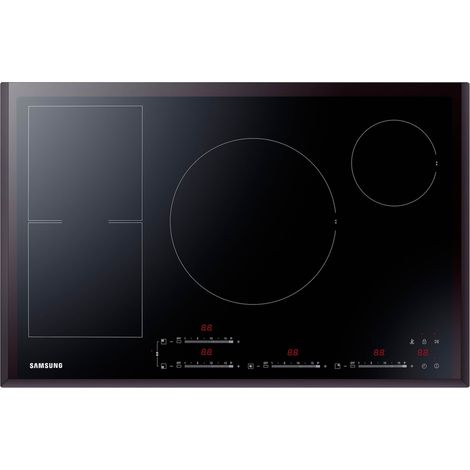 Samsung Piano Cottura NZ84F7NC6AB Induzione 4 Zone 80cm Nero Alta Efficienza (1/10)