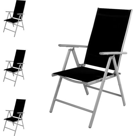 4 Stück Hochlehner Silbergrau/Schwarz 7 Positionen-DMC5000S-4 (1/2)