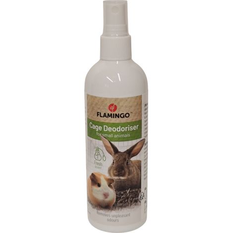 Désodorisant cage rongeurs 175 ml - Flamingo (1/3)