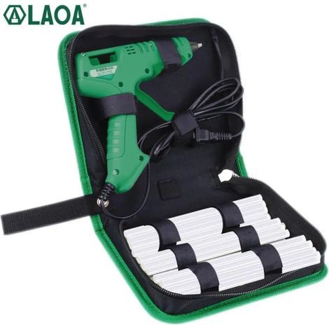 LAOA Heißklebepistole mit Klebesticks – Flasche, 7 mm, 25 W Mini-Heißklebepistole (1/5)