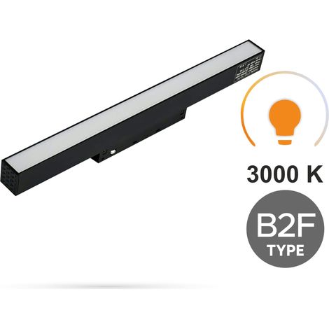 Faro LED da 10W 3000K bianco caldo, tipo B2F, per binari magnetici SMART TRACK, 48VDC (1/5)