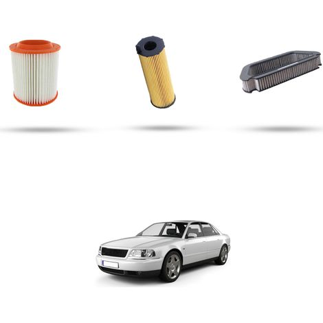 Kit Tagliando 3 filtri compatibile con Audi A8 (4E) 4.0 TDI 202kw dal 2003 (1/5)