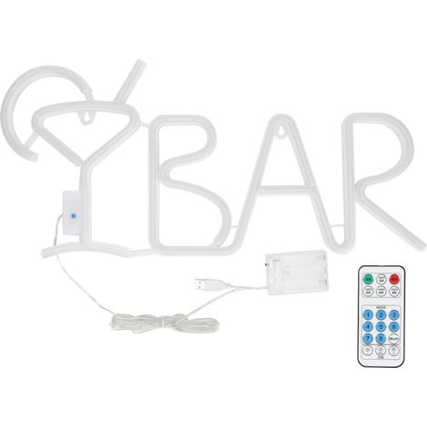 Barre Lumineuse Led - 120 cm - Tube Souple Bleu - Alimentation Usb Ou Piles Aa - Télécommande Incluse - Pour Décoration Intérieure Murale Ou Sur Surface - 1 Pièce (1/5)