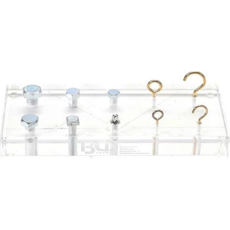Bloc de Démonstration pour Douilles Universelles - 9,5 x 4,5 x 26,5 cm - Polyvalent et Robuste - D-Work