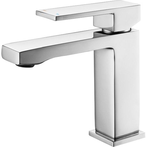 Essebagno Fangolo niedrige verchromte Waschtischarmatur