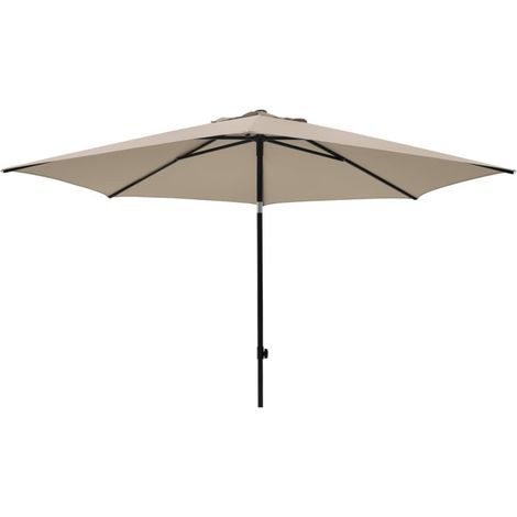 Parasol de jardin Elba 300 cm écru Madison (1/5)