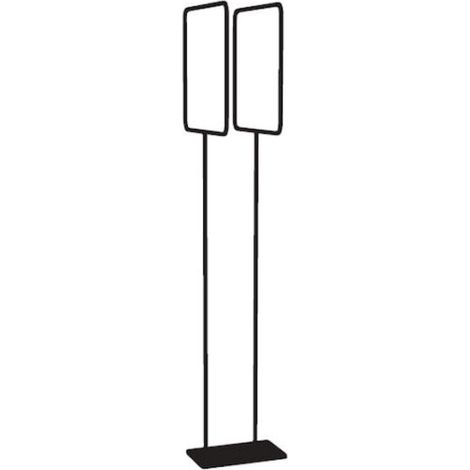 BERTOCCI Moon piantana lavabo grande nero opaco codice prod: 14703860800