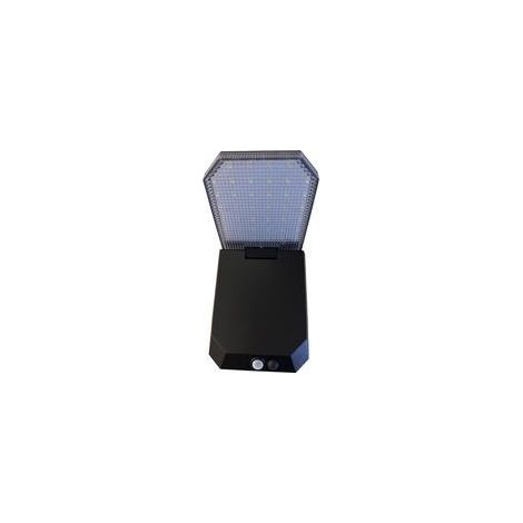 Applique solaire murale avec capteur, lampe extérieure étanche, éclairage LED pour jardin et allée, lumière blanche, ABS résistant (1/4)