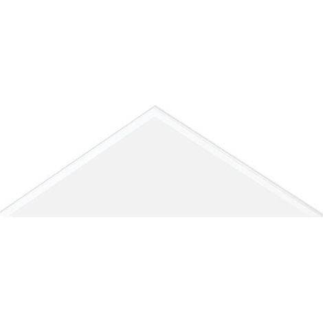 Carter para panel de iluminación nobile 60x60x6,5cm blanco - au4/66