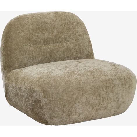Sillón giratorio en chenilla Sernin SKLUM             