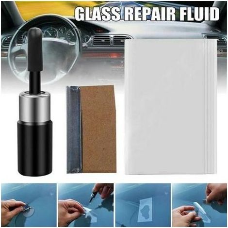 Windschutzscheiben-Reparaturset, Werkzeug zur Reparatur von Autoglasrissen (1/4)