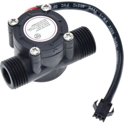 Débitmètre Eau - YF-S201 - Pour Chauffe-Eau Et Machines - Compact Et Léger - 1 Pièce (1/5)