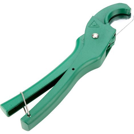 Coupe-tube PVC à crémaillère en alliage d'aluminium - Outil de coupe manuel pour tuyaux (1/5)