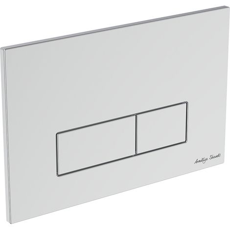 Armitage Shanks Oleas M2 Dual Flush Plate - Chrome (1/2)