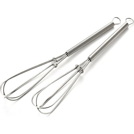 Mini batteur à œufs, petit batteur à œufs, en acier inoxydable, batteur à œufs ballon de cuisine (1/4)