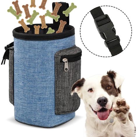 Sacchetto per snack per cani Mailo blu (1/5)