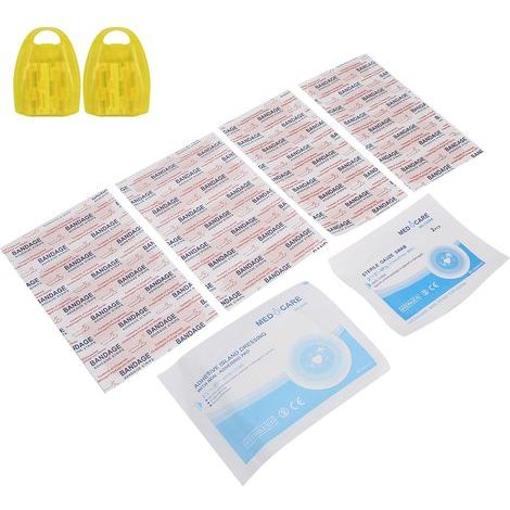 2 Kits de Pansement Imperméable pour Premiers Soins - Trousse de Secours et Matériel Médical d'Urgence (1/5)