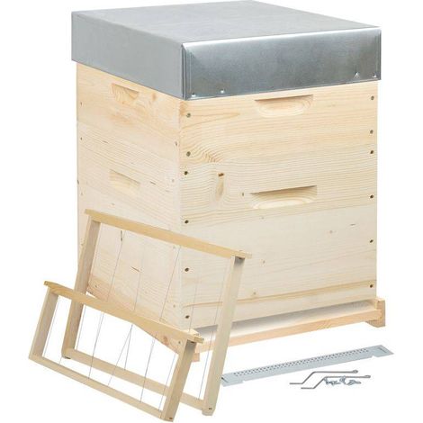 Ruche complète mi-bois Dadant 10 cadres