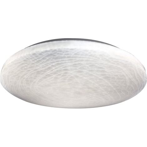 Plafonnier LED Moderne Effet Cristal Luminaire de Plafond Anti-Éblouissement Ø 48 cm - PANGIVO (1/5)